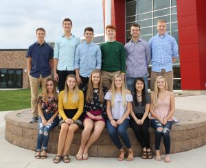 Linn-Mar High School Homecoming Court 2018
