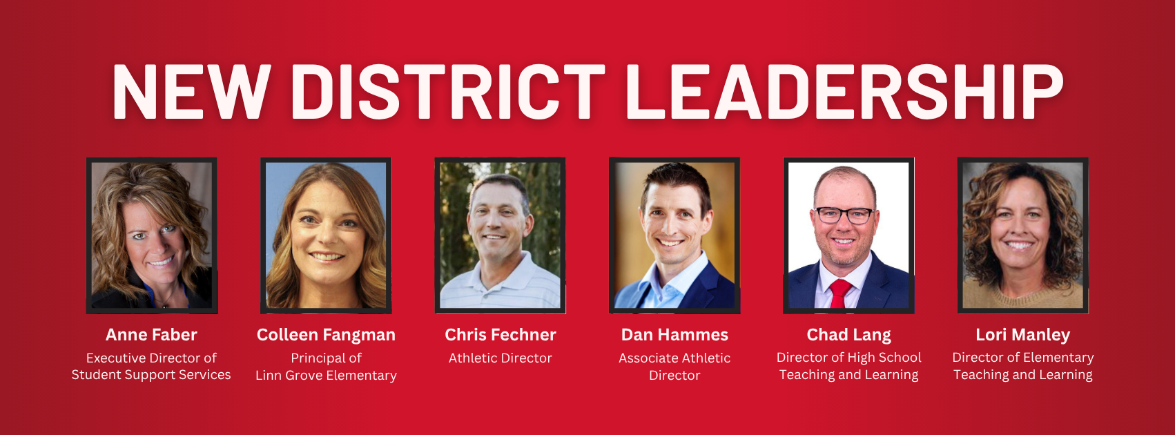 New District Leadership